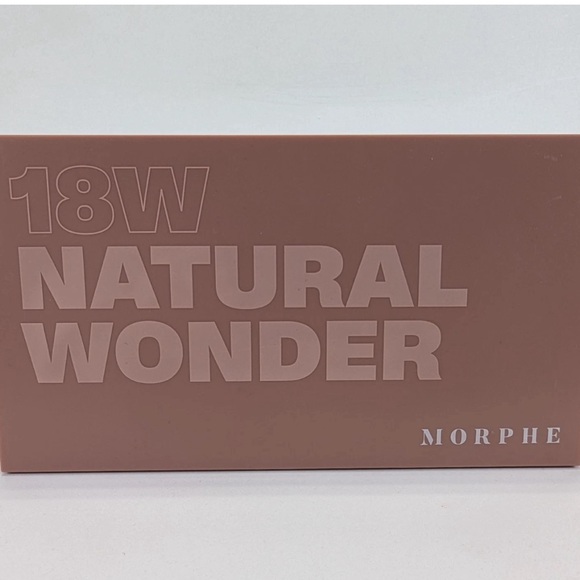 Morphe Other - Morphe 18W Natural Wonder Artistry Palette Eye Shadow Colors - NEW